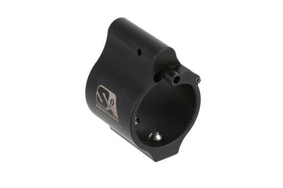 The Superlative Arms .936 gas block adjustable helps to reduce felt recoil